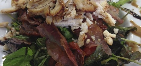 Warm-Chicken-and-Bacon-Salad